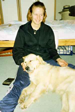 Golden Retriever magic with Marie