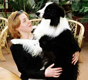 Dog Carer Au Pairs Border Collie Hercules with Lina 2