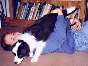 Border Collie and Lina