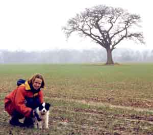 Dog Carer Au Pairs Border Collie Puppy with Marie